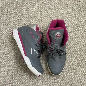 Reebok The Pump Sneakers Gray Pink Pye 10.5